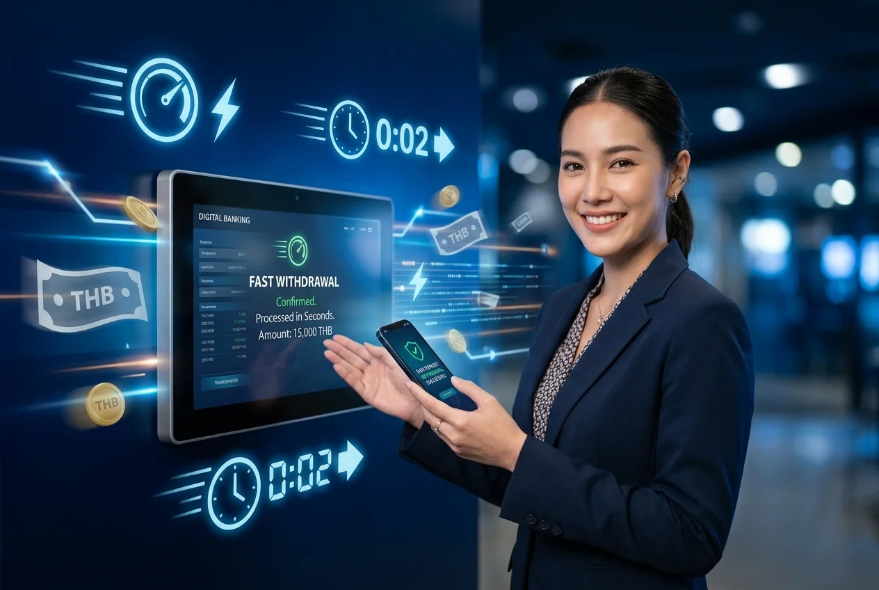 LION191 ฝากถอนออโต้ รวดเร็วภายใน 30 วินาที